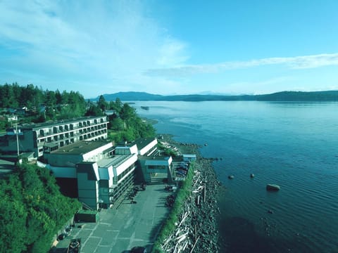 Property building, Bird's eye view, Sea view