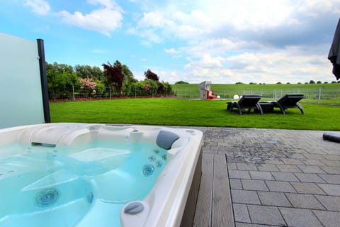 Hot Tub, View (from property/room), Swimming pool