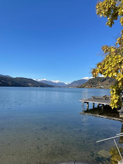 Natural landscape, Beach, Lake view, Mountain view