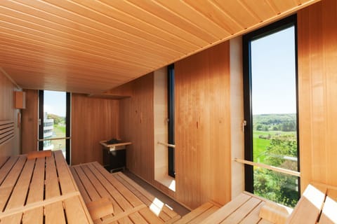 Natural landscape, Sauna, View (from property/room), Spa and wellness centre/facilities