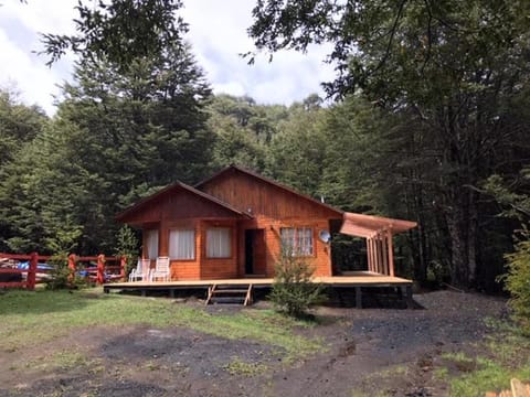 Cabaña en Coñaripe Sector Termas Geométricas "Entre Coigûes" House in Pucon