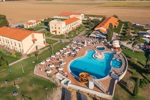 Bird's eye view, Swimming pool