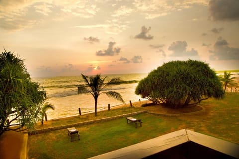 Garden view, Sea view, Sunset