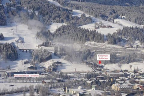 Natural landscape, Winter, Skiing