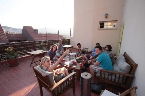 Day, Balcony/Terrace, group of guests