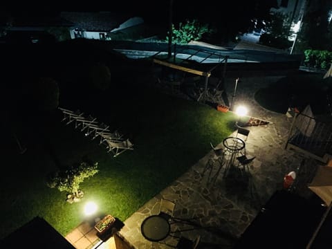 Night, Garden view