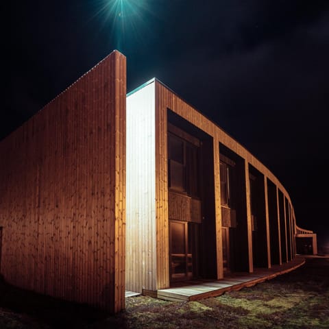 Property building, Facade/entrance, Night