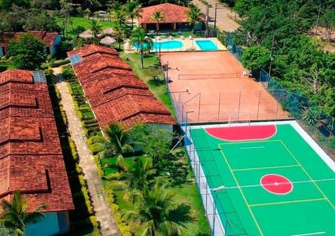 Bird's eye view, Tennis court, Pool view, Street view