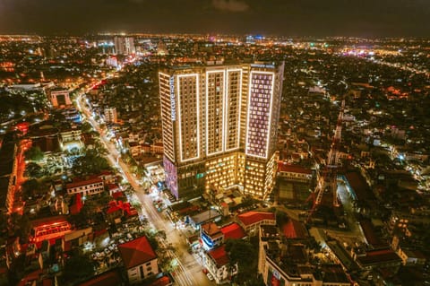 Property building, Night, City view