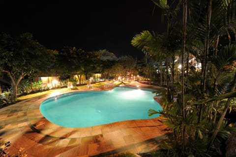 Night, Swimming pool