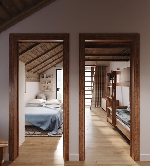 Bed, Bedroom, children, bunk bed