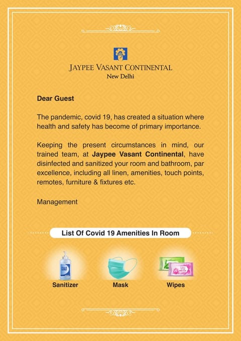 Jaypee Vasant Continental Hotel in New Delhi
