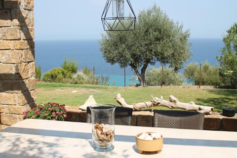 Patio, Garden, Dining area, Sea view