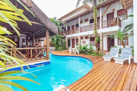 Property building, Pool view, sunbed