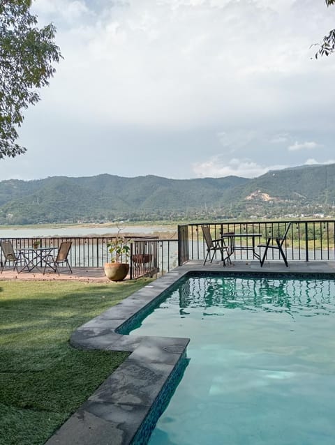 Natural landscape, Lake view, Mountain view, Swimming pool