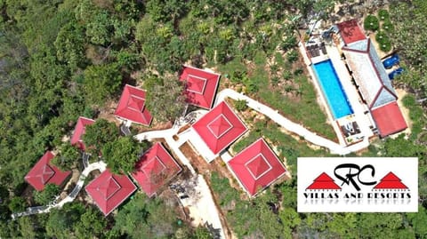 Property building, Natural landscape, Bird's eye view