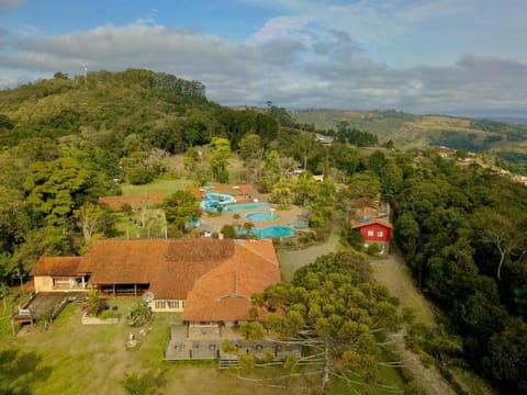 Property building, Day, Natural landscape, Bird's eye view, Mountain view, Pool view, Swimming pool