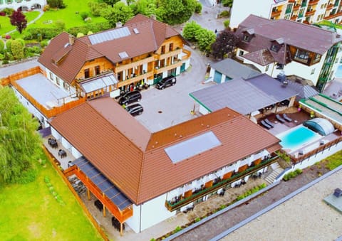 Property building, Bird's eye view, Summer