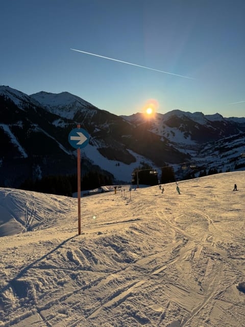 Activities, Skiing, Skiing, Other, Sunset