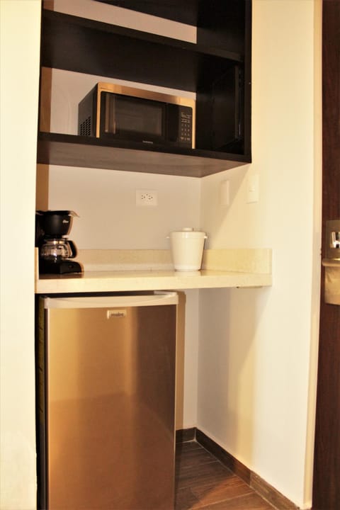 Kitchen or kitchenette, minibar, oven