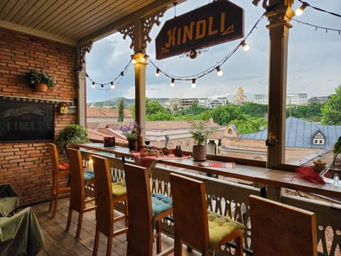 Balcony/Terrace, Seating area, City view, Area and facilities, Breakfast