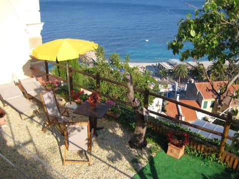 Patio, Day, Balcony/Terrace, Sea view