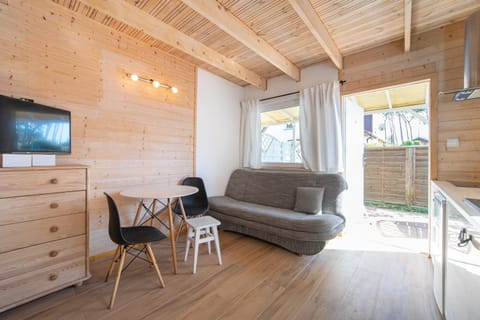 Błękitne domki przy morzu Nature lodge in West Pomeranian Voivodeship, Poland