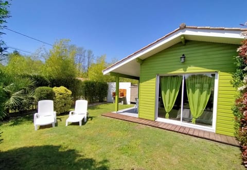 Property building, Garden, Garden view, sunbed