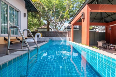 AnB pool villa (Red) with 2BR close to Jomtien beach Villa in Pattaya City