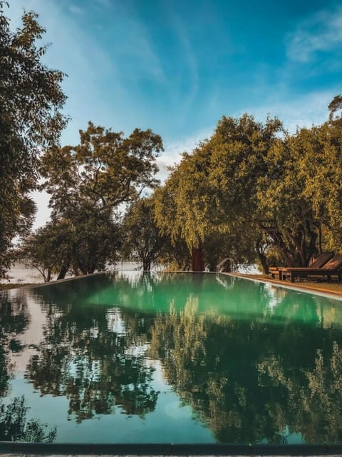 Natural landscape, Pool view, Swimming pool, Swimming pool