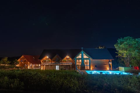 Property building, Pool view, Swimming pool