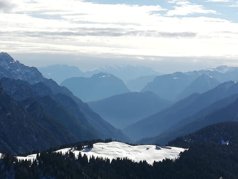 Natural landscape, Hiking, Mountain view