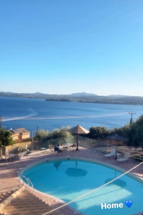 Pool view, Sea view, Swimming pool