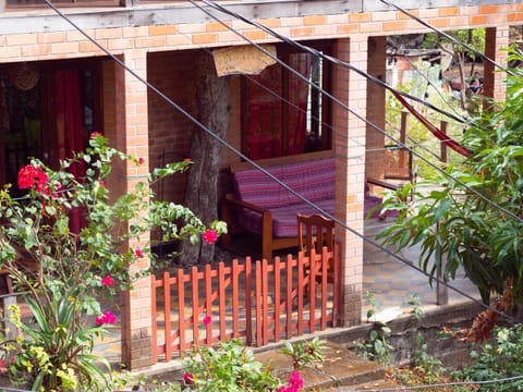2 bedroom apartment in lush garden, 3 blocks from beach and center of San Juan Condominio in San Juan del Sur