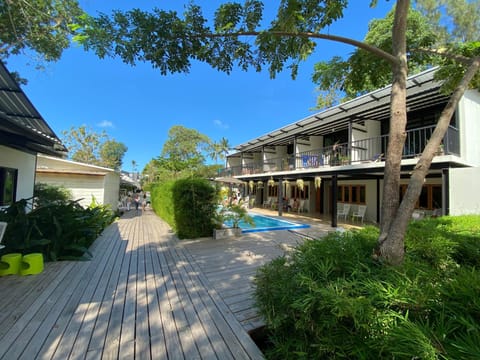 Property building, Garden view