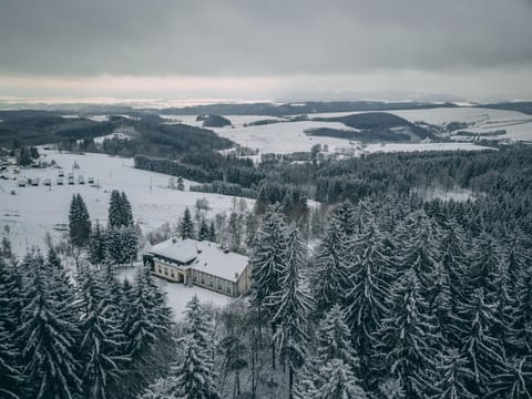 Property building, Winter, View (from property/room), Location