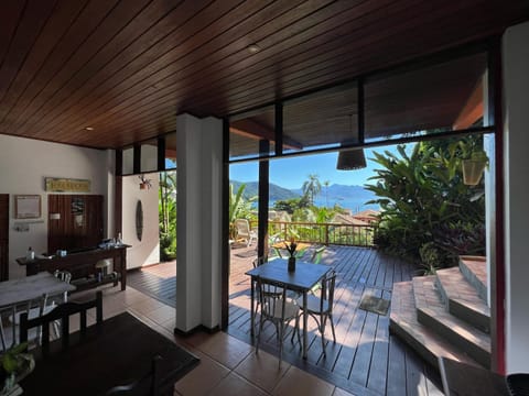 Day, Natural landscape, View (from property/room), Living room, Seating area, Dining area, Sea view, Breakfast