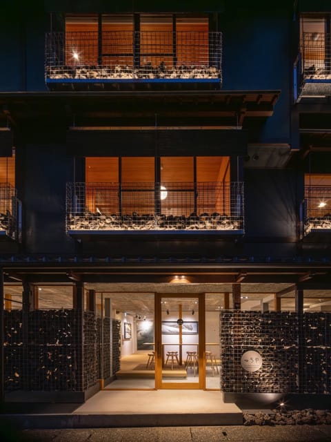 Property building, Night, View (from property/room), Balcony/Terrace