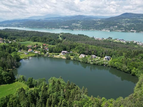 Natural landscape, Bird's eye view, Lake view