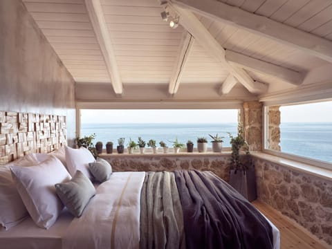 Bedroom, Sea view