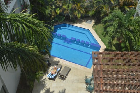 Bird's eye view, Swimming pool