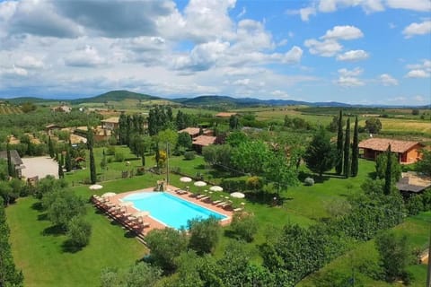 Bird's eye view, Pool view