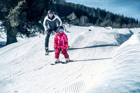 Winter, Skiing