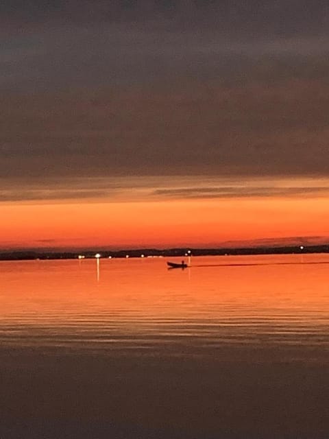 Lake view, Sunset