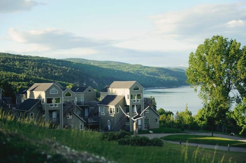 Property building, Natural landscape, River view