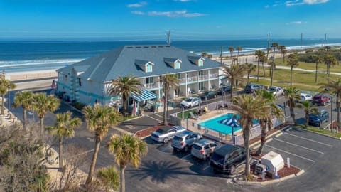 Ocean Sands Beach Boutique Inn-1 Acre Private Beach-St Augustine Historic-2 Miles-Shuttle with Downtown Tour-HEATED Salt Water Pool until 4AM-Popcorn-Cookies-New 4k USD Black Beds-35 Item Breakfast-Eggs-Bacon-Starbucks-Free Guest Laundry-Ph#904-799-SAND Hotel in Vilano Beach