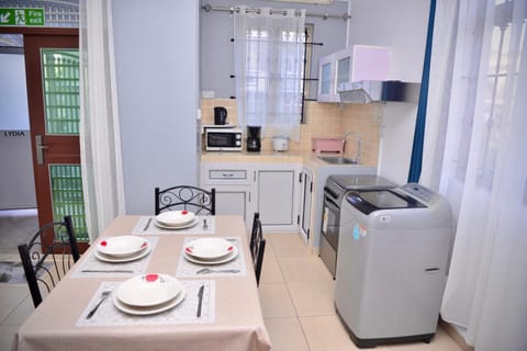 Kitchen or kitchenette, Dining area, dishwasher, oven, stove