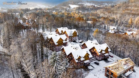 Property building, Day, Natural landscape, Bird's eye view, Winter