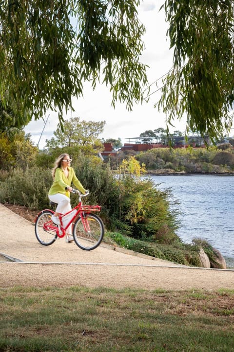 Natural landscape, Cycling, River view