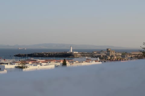 View (from property/room), Balcony/Terrace, City view, Landmark view, Mountain view, Sea view